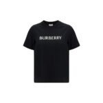 Burberry Black Cotton T-Shirt