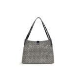 Balmain Black Cotton Shoulder Bag