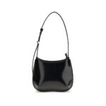 Jacquemus Black Calf Leather Bos Taurus Shoulder Bag