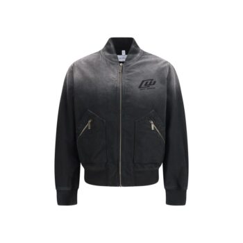 Off-White Black Cotton Bomber