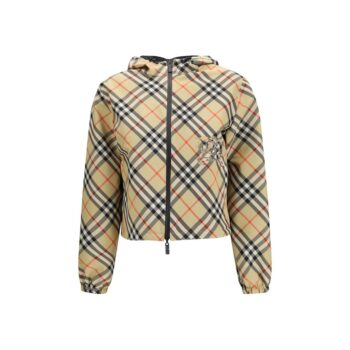 Burberry Beige Polyester Full-Length Jacket