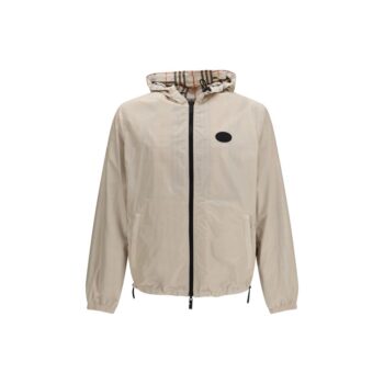 Burberry Beige Polyester Shell Jacket