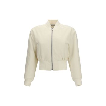 Balenciaga Beige Polyester Bomber