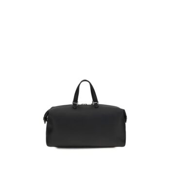 Fendi Black Calf Leather Bos Taurus Luggage And Travel