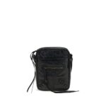 Balenciaga Black Lamb Ovis Aries Aries Shoulder Bag