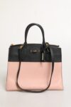 Louis Vuitton Pink and Black Leather City Steamer Leather Handbag
