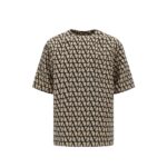 Valentino Brown Silk T-Shirt