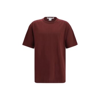 Comme Des Garçons Bordeaux Cotton T-Shirt