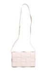 Bottega Veneta Pink Intrecciato Cassette Shoulder Bag