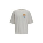 Palm Angels White Cotton T-Shirt