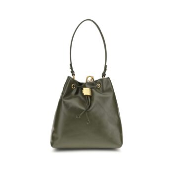 Balmain Bicolor Calf Leather Bos Taurus Backpack