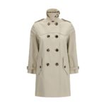 Burberry Beige Cotton Trench Coat