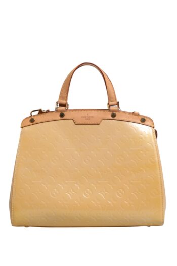 Louis Vuitton Monogram Vernis Brea MM Beige Poudre