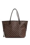 Louis Vuitton Neverfull MM Damier Ebene Tote