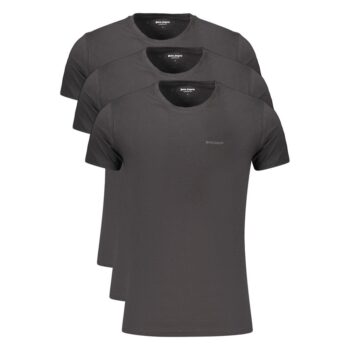 Palm Angels Nero Cotton Men's T-Shirt