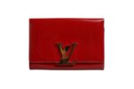 Louis Vuitton Louise PM Red Patent Leather Wallet On Chain