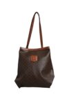 Celine Macadam Canvas Shoulder Tote Bag