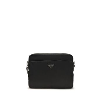 Prada Black Recycled Polyamide Shoulder Bag