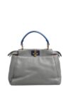 Fendi Mini Peekaboo Blue Grey