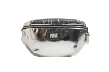 Burberry Belt bag Silver in Synthetic
