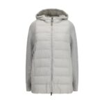 Brunello Cucinelli Gray Polyester Full-Length Jacket