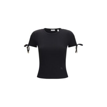 Burberry Black Cotton T-Shirt