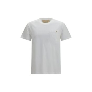 Valentino White Cotton T-Shirt
