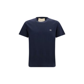 Valentino Blue Cotton T-Shirt