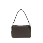 Fendi Brown Calf Leather Bos Taurus Shoulder Bag