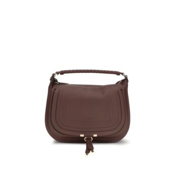 Chloé Brown Calf Leather Bos Taurus Shoulder Bag