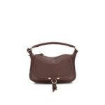 Chloé Bordeaux Calf Leather Bos Taurus Shoulder Bag