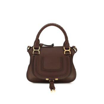 Chloé Brown Calf Leather Bos Taurus Handbag