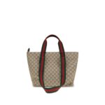 Gucci Beige Polyester Shoulder Bag