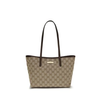 Gucci Beige Polyester Handbag