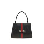 Gucci Black Calf Leather Bos Taurus Handbag