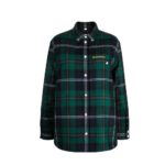 Burberry Bicolor Wool Biker Jacket