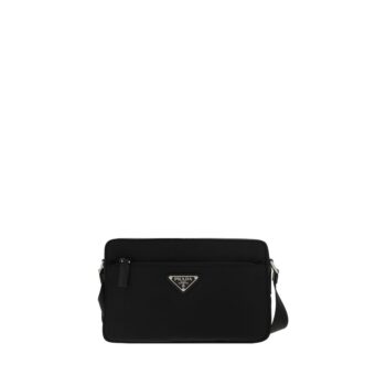 Prada Black Recycled Polyamide Shoulder Bag
