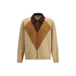 Valentino Garavani Brown Goatskin Biker Jacket