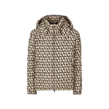 Valentino Garavani Beige Polyamide Full-Length Jacket