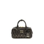 Miu Miu Brown Lamb Ovis Aries Aries Handbag