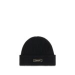 Burberry Black Wool Oves Aries Beanie