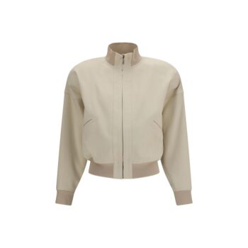 Gucci Beige Cotton Bomber