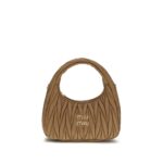Miu Miu Beige Lamb Ovis Aries Aries Handbag