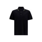 Gucci Black Cotton Polo Shirt