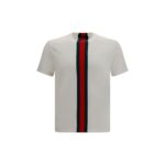 Gucci White Cotton T-Shirt