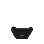 Balenciaga Black Polyester Clutch Bag