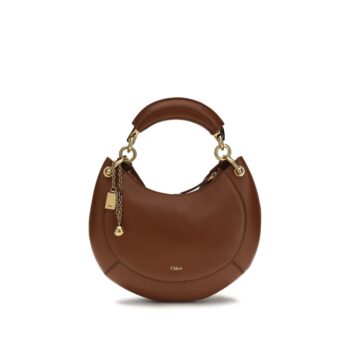 Chloé Brown Calf Leather Bos Taurus Shoulder Bag
