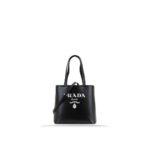 Prada Black Calfskin Tote Bag