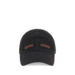 Gucci Black Cotton Cap (Baseball Hat)