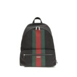 Gucci Black Fabric Backpack
